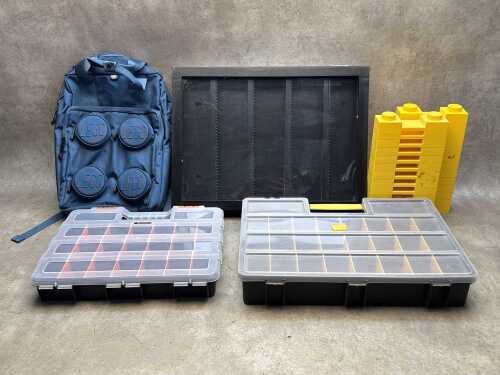 Storage cases and display for LEGO