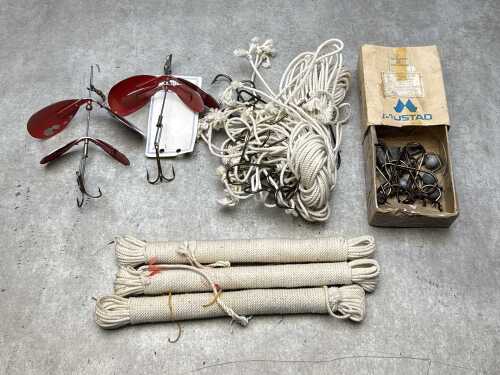 Fishing equipment, including Aeroplane-style cod spinners