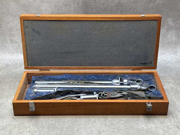 Antique rigid endoscopic instrument set
