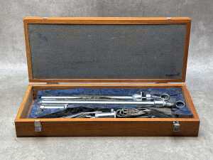 Antique rigid endoscopic instrument set