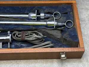 Antique rigid endoscopic instrument set - 3