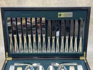 Stanley Rogers silver-plated cutlery canteen set for eight - 2