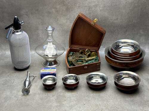 Barware and decorative items