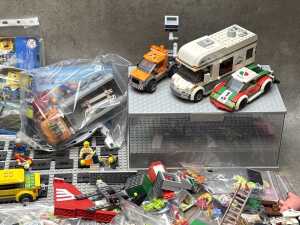 Assorted loose LEGO blocks including some sets - 3