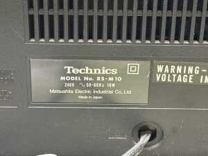 Technics RS-M10 cassette deck - 4