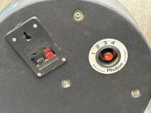 A pair of Jim Rogers Phobos Tambourine speakers - 3