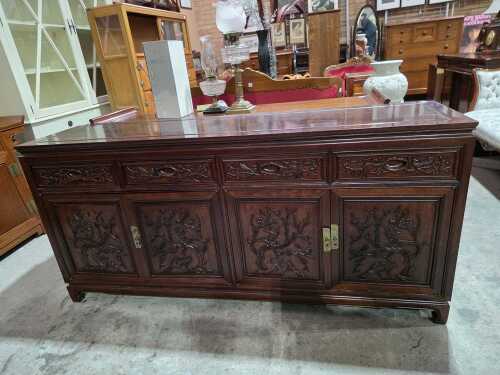 Chinese rosewood sideboard
