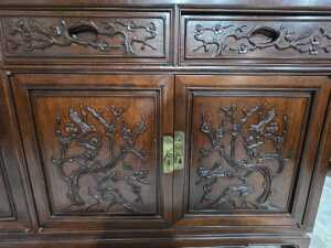 Chinese rosewood sideboard - 3
