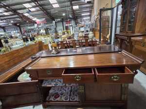 Chinese rosewood altar coffer cabinet - 2