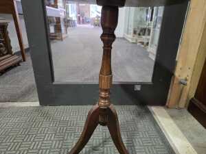 Timber Pedestal side table - 3