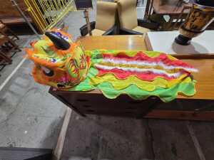 Chinese Lion papier-m&acirc;ch&eacute; headdress - 6