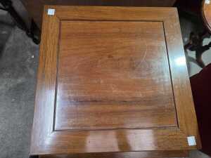 Chinese square coffee and side tables - 7