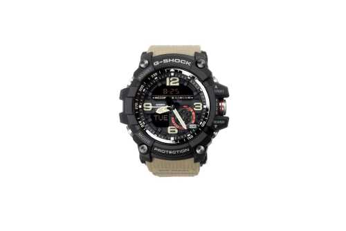 A Casio G Shock Mud Resist quartz watch