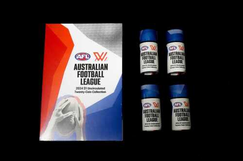 AFL 2024 $1 uncirculated coins