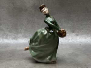 Three Royal Doulton porcelain lady figures - 3
