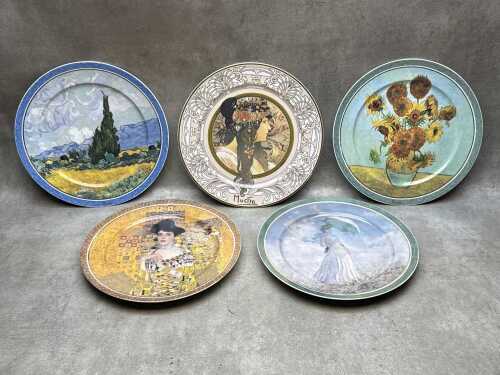 Five Goebel limited edition 'Artis Orbis' cabinet plates