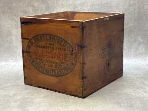 Two timber crates - 2