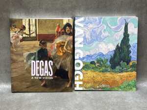 Four Art History books, including Degas A New Vision - 2