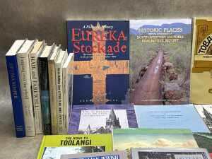 Local Victorian History books, including Melbourne Street Life - 2