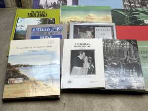 Local Victorian History books, including Melbourne Street Life - 4