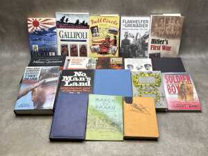Military History books, including The Flying Tigers