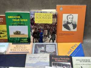 Local Victorian History books, including Australian Squatters - 3