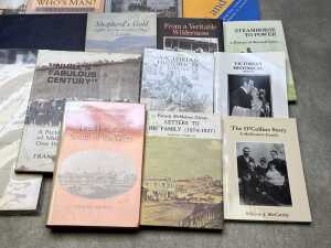 Local Victorian History books, including Australian Squatters - 5
