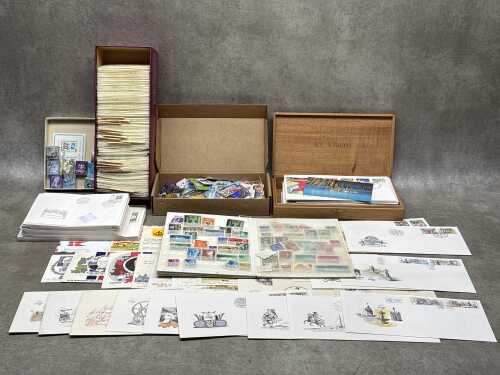 Bulk World stamps and First Day covers (1000s)
