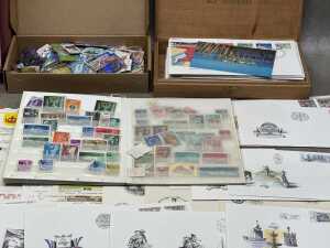 Bulk World stamps and First Day covers (1000s) - 3
