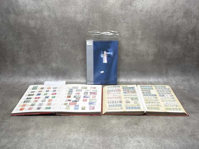 Australia bulk used stamps, including Filipina's album