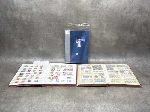 Australia bulk used stamps, including Filipina's album