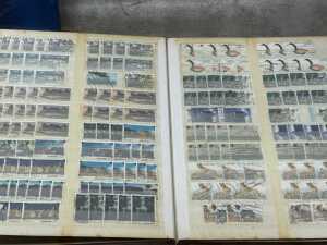 Australia bulk used stamps, including Filipina's album - 4