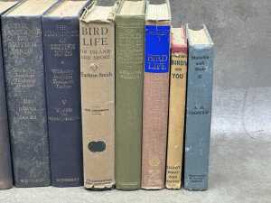Bird reference books including The Handbook of British Birds - 2