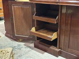 Antique mahogany chiffonier - 3