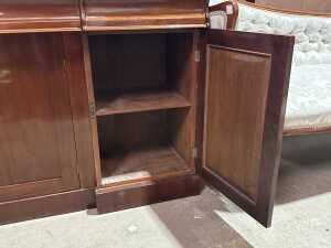 Antique mahogany chiffonier - 5