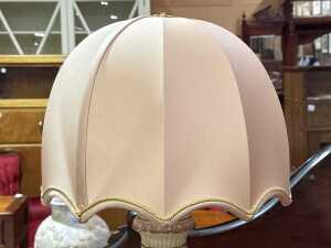Italian Capodimonte ceramic lamp - 4