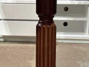 Pair of timber plant stands - 4