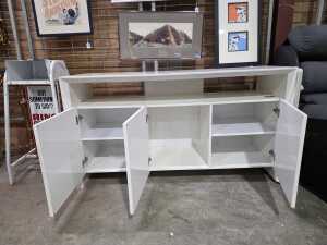 White three-door buffet - 4