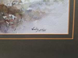Val Potter, Misty Mountains, 1988. Watercolour painting on paper - 3