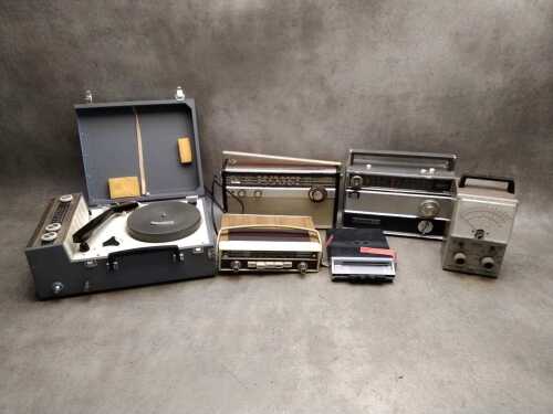 Audio electronics, mainly radios
