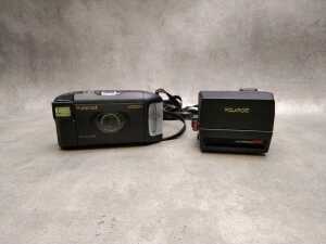 Three Polaroid cameras and one Panasonic digital camera - 3