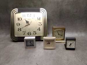 Assorted clocks, mainly quartz movements - 3
