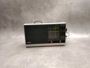Portable radios and record player, mostly National Panasonic - 2