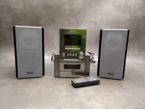 Panasonic micro CD stereo system