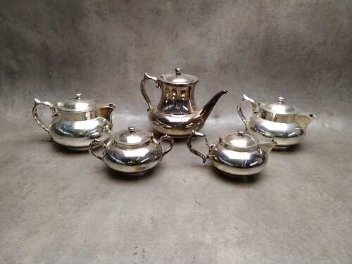 Strachan, Challenge and Robur silver plated holloware