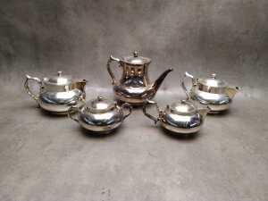 Strachan, Challenge and Robur silver plated holloware
