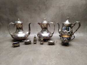 Mixed silver plate and cutlery - 2