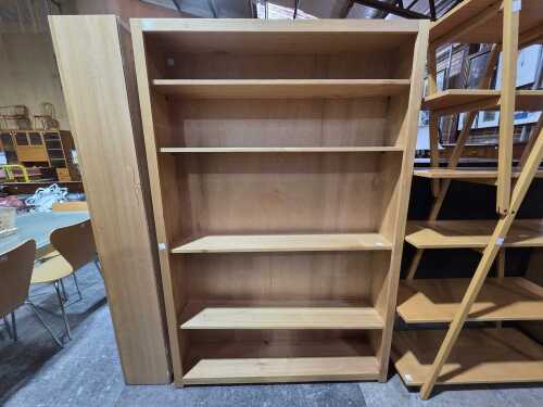 Teak Open Bookcase