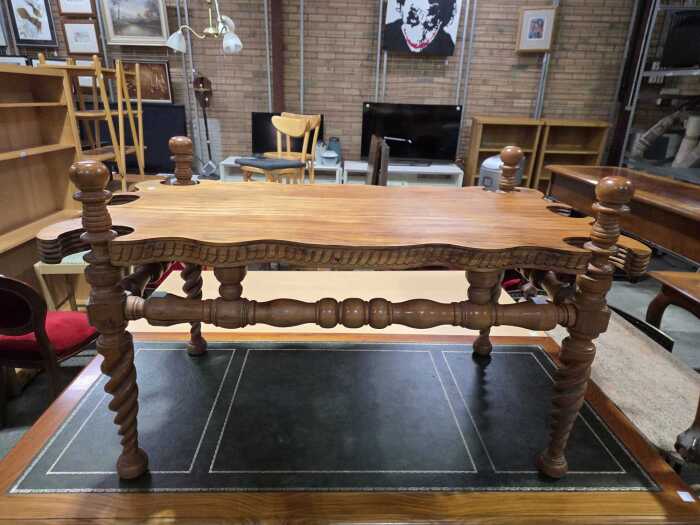 Arts and Crafts style library table