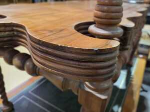 Arts and Crafts style library table - 4